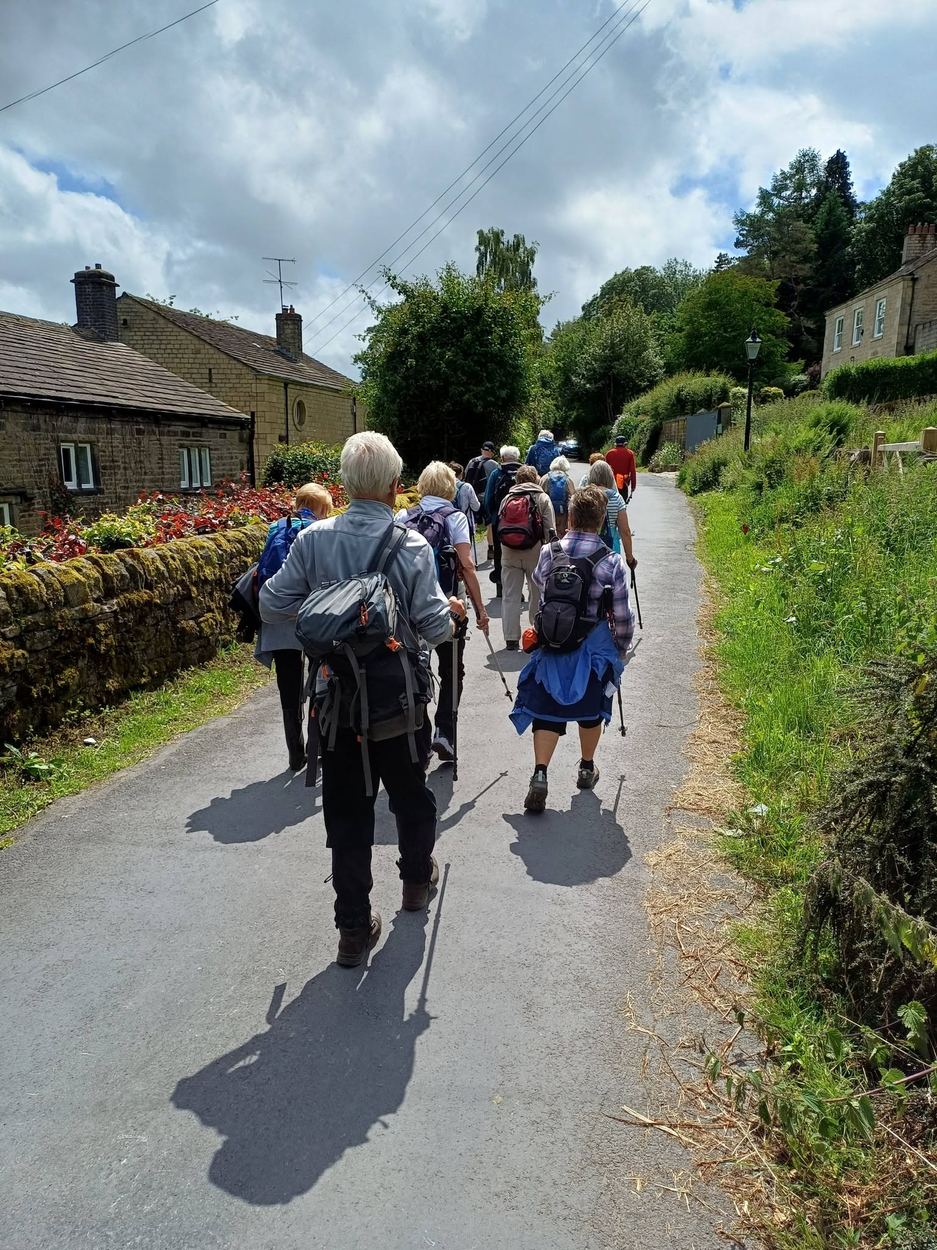 Bolton HF members enjoying a walk