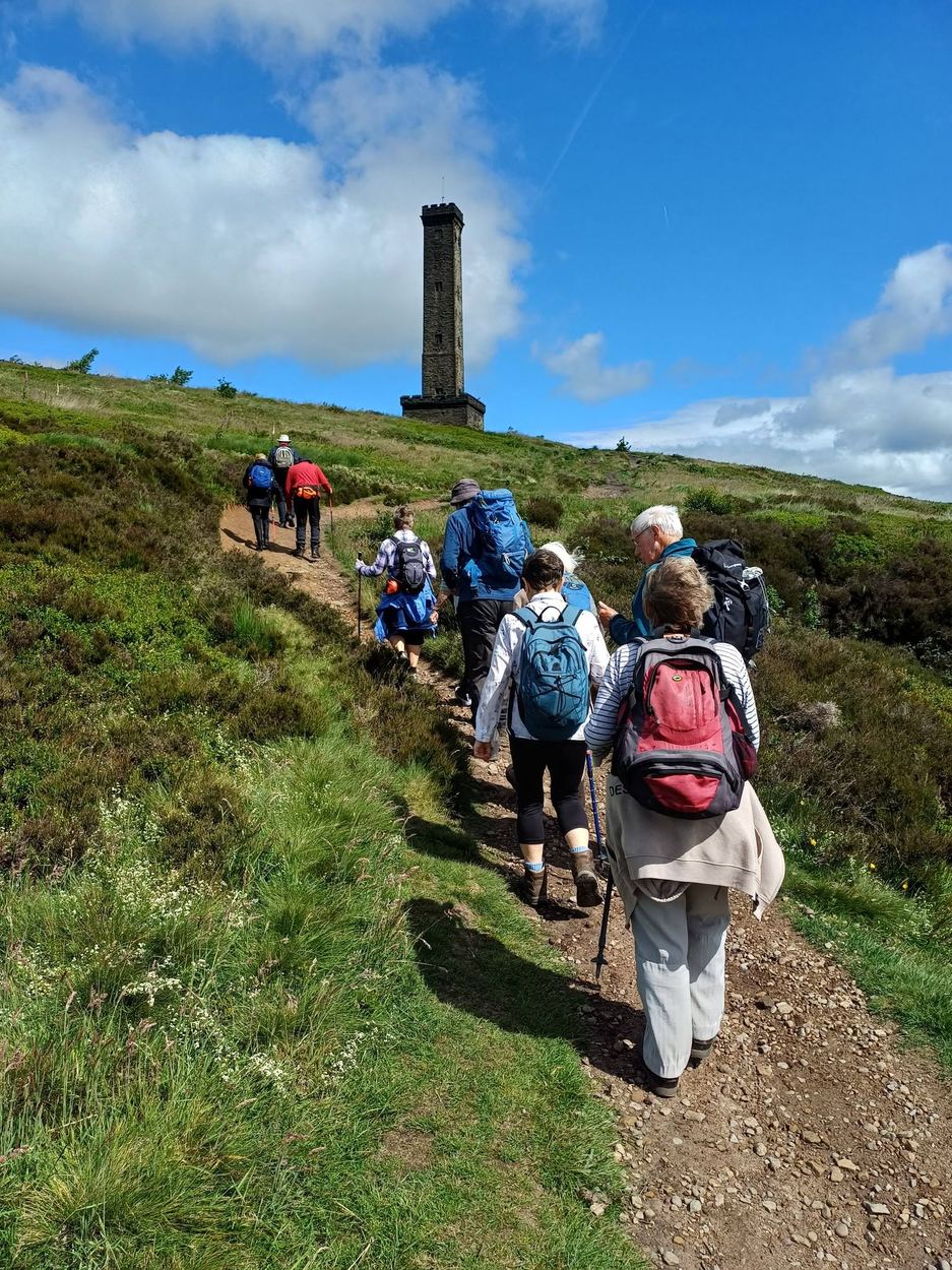 Members on a Bolton HF walk