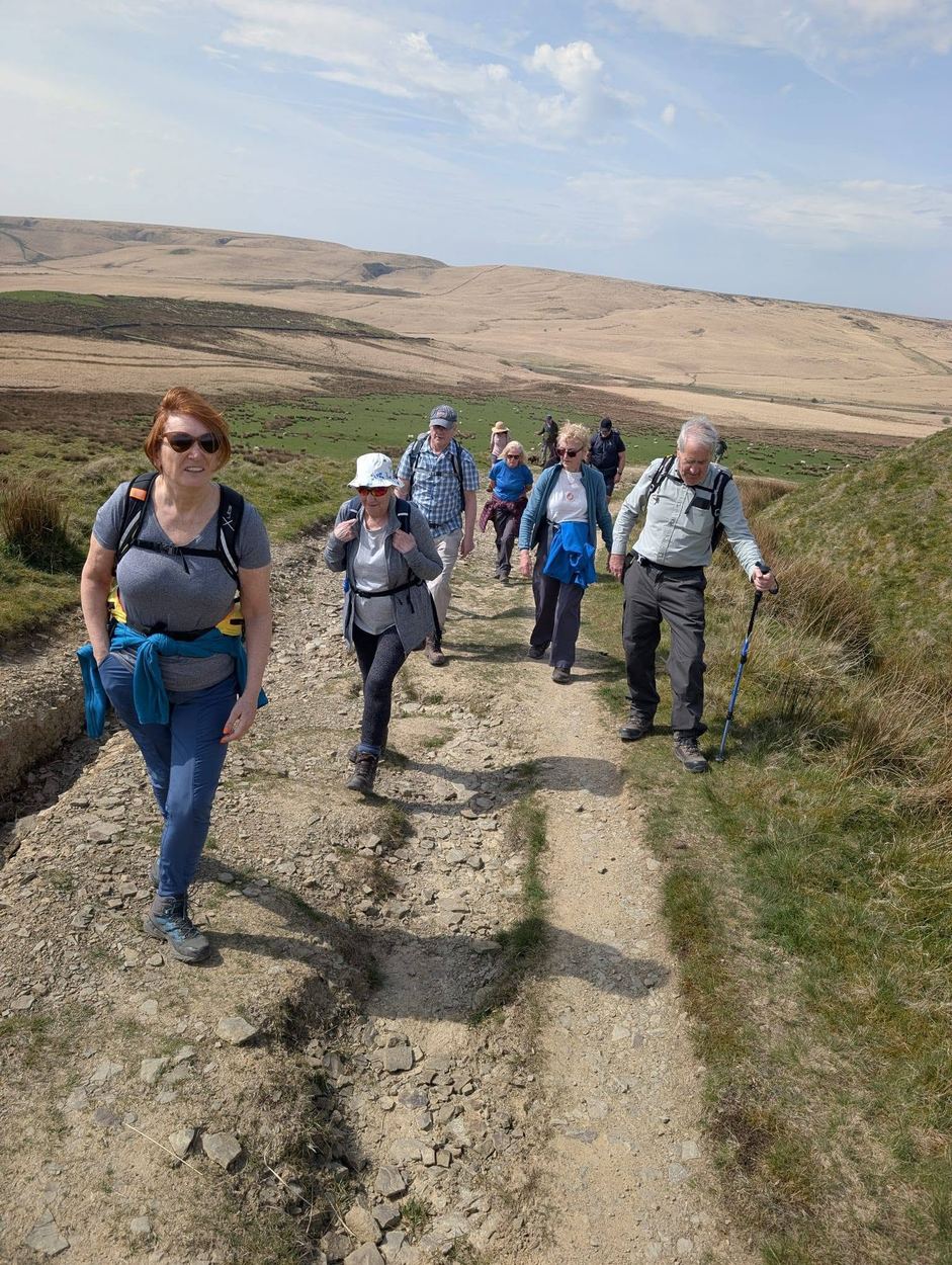Bolton HF members on the trail