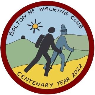 Bolton HF Walking Club centenary badge